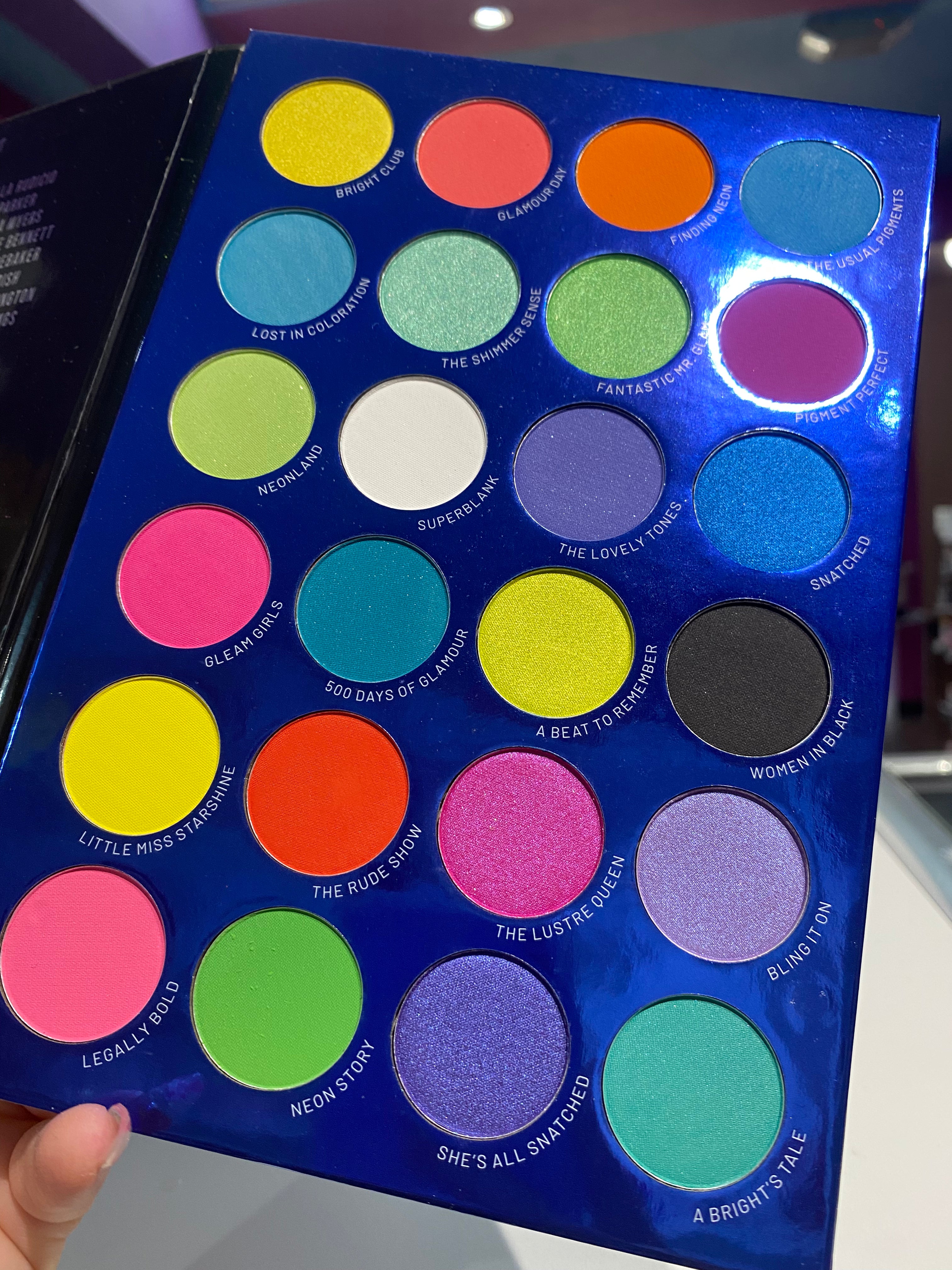 Kara Beauty Neon Colors Eyeshadow Palette