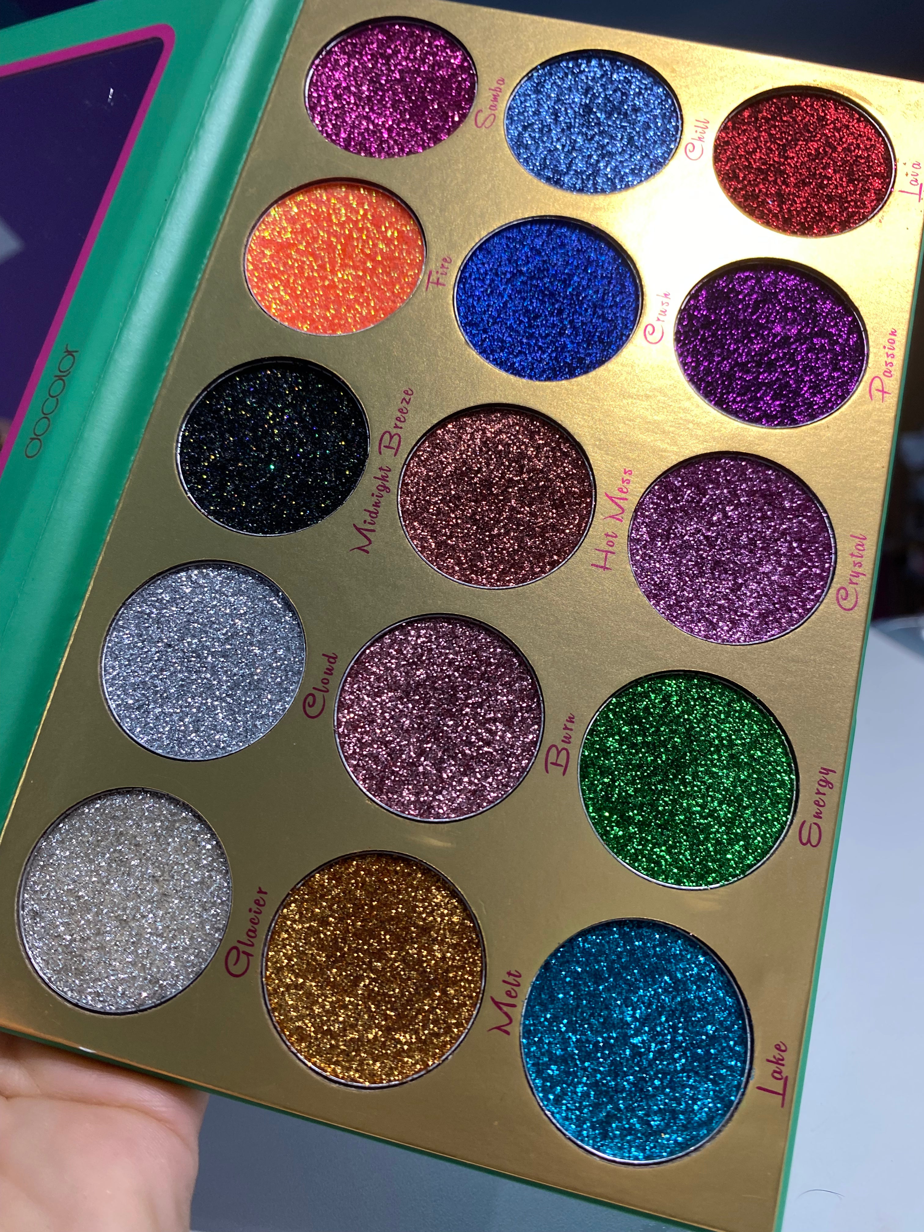 Docolor Heat Glitter Eyeshadow Palette