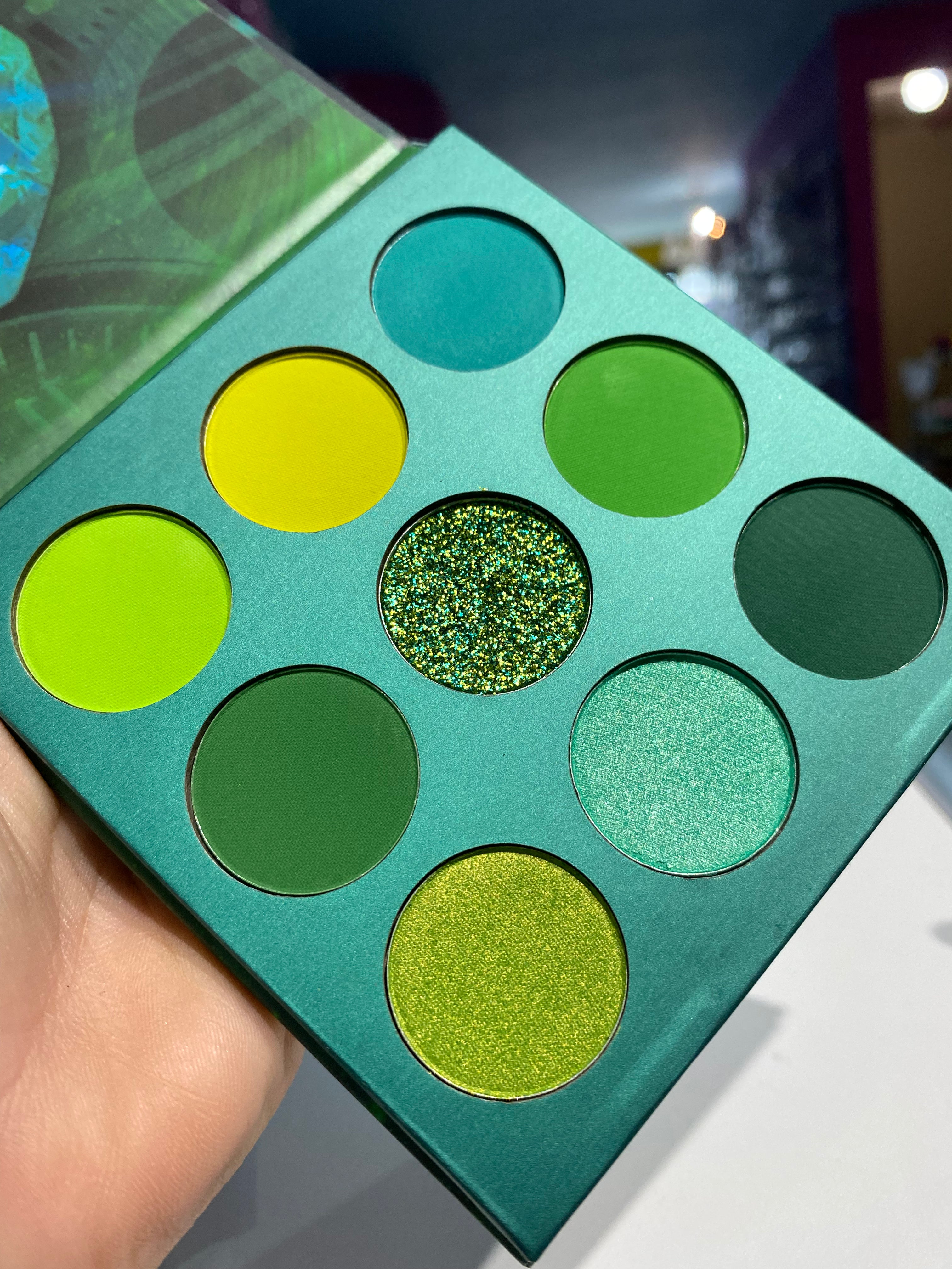 Doctor Gemstone Green Palette