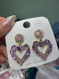 Hearth Pink Diamond Earrings