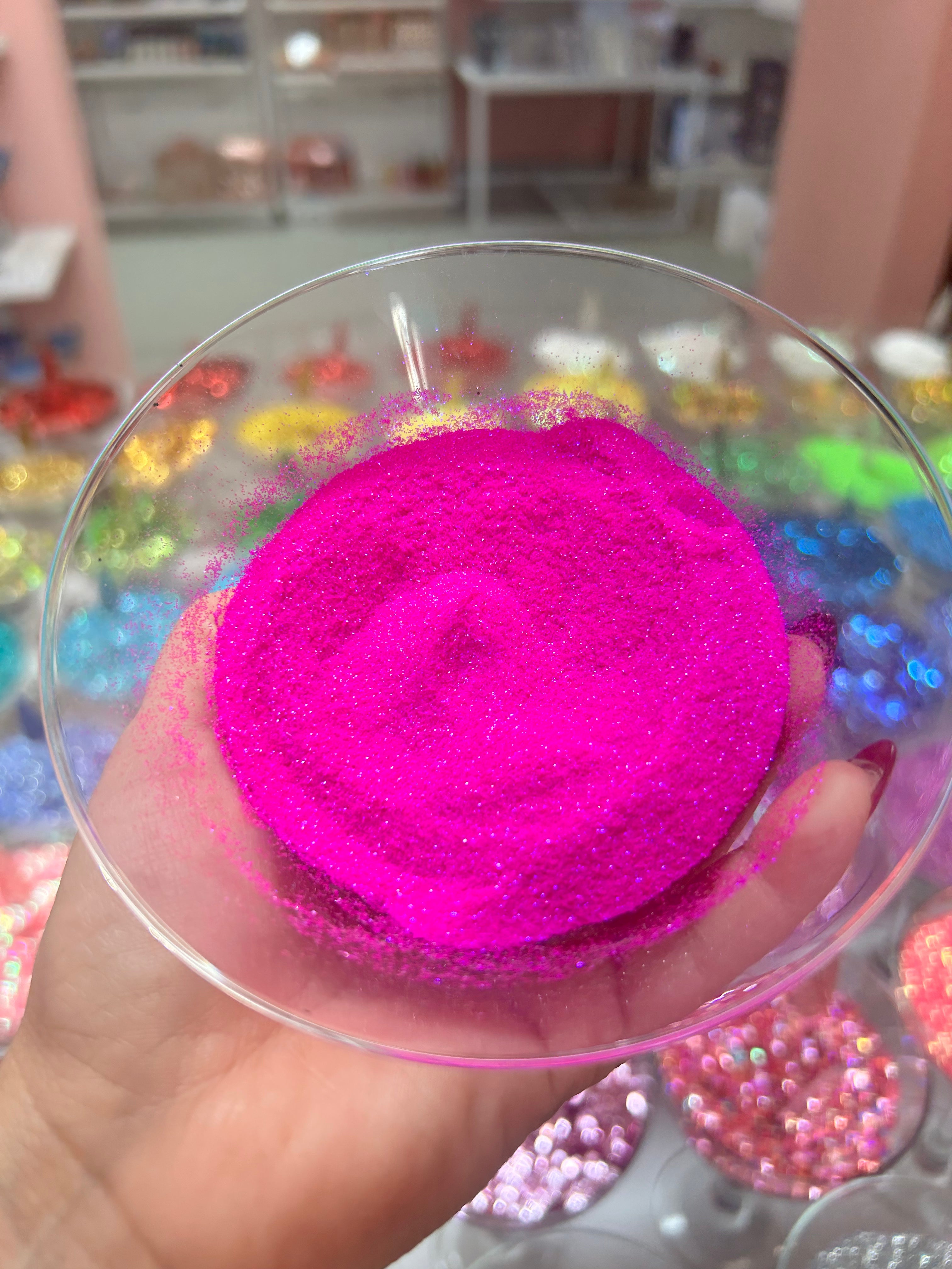 Ultra Fine Fuchsia Glitter