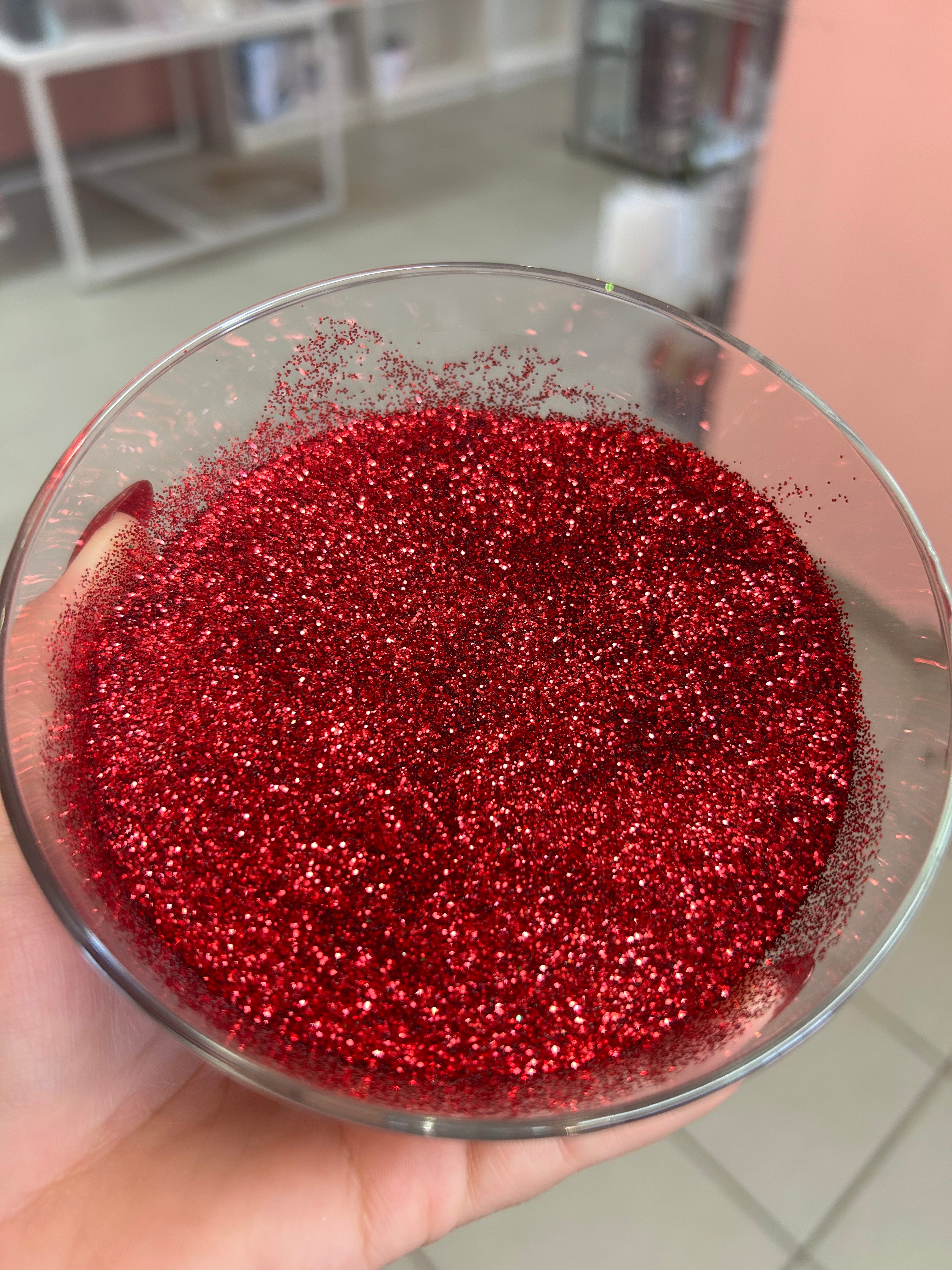 Red Ultra Fine Glitter