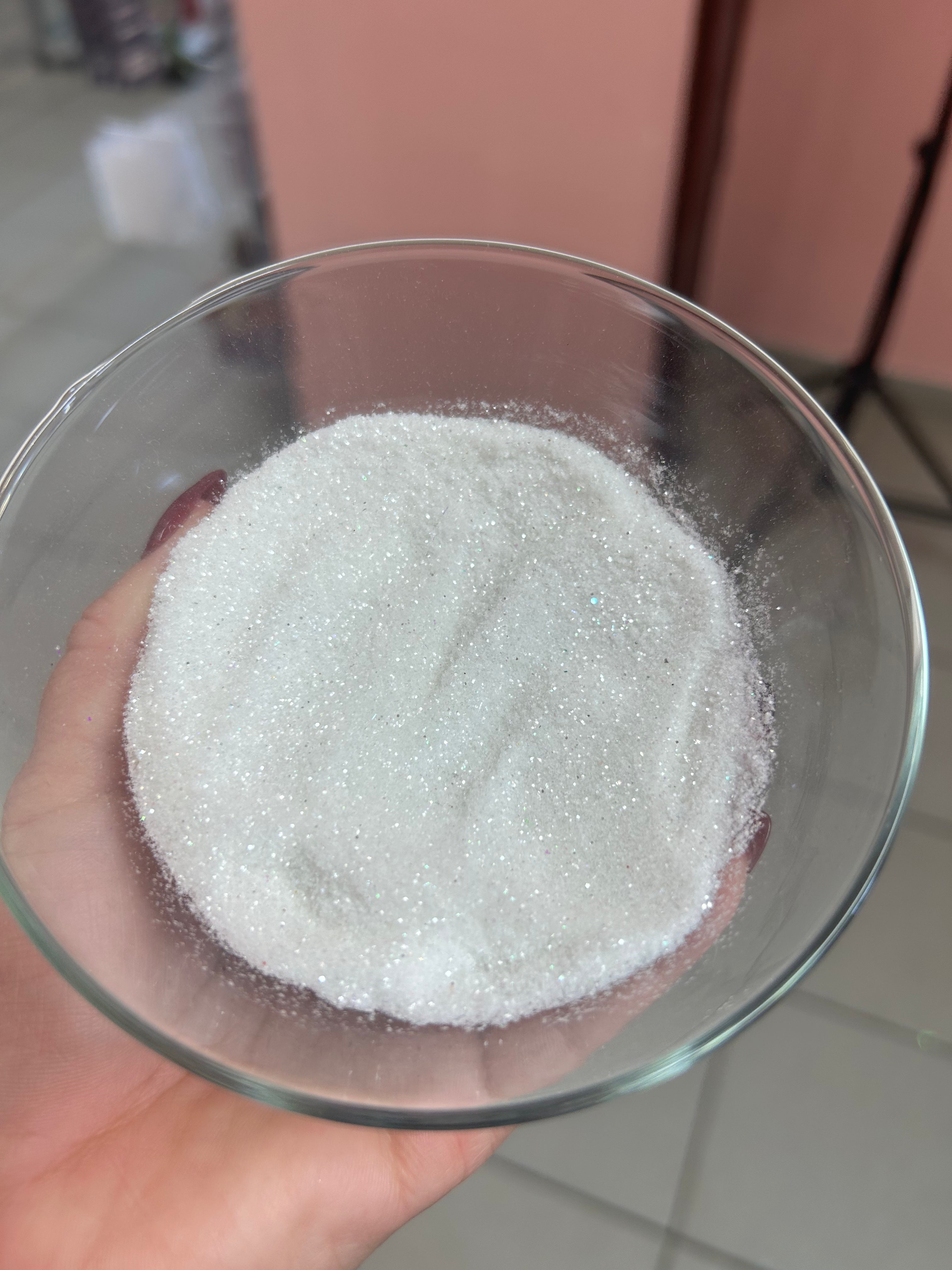 Sugar White Ultra fine Glitter